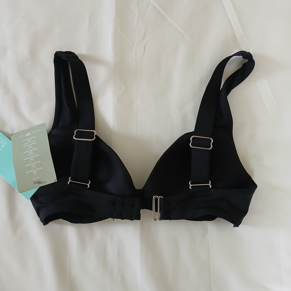 H&M Sleek Black Swimsuit Top - Picture 2 of 6